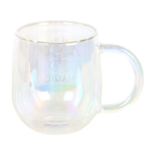 Load image into Gallery viewer, You Are Made of Magic Iridescent Double Walled Glass Mug
