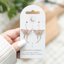 Load image into Gallery viewer, Luna Moth Earrings
