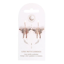 Load image into Gallery viewer, Luna Moth Earrings
