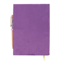 Load image into Gallery viewer, Book of Spells Journal with Amethyst Crystal Pen
