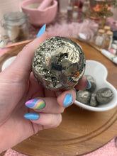 Load image into Gallery viewer, Pyrite Sphere
