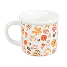 Load image into Gallery viewer, Autumn Leaves and Pumpkins Mug
