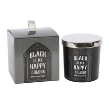 Load image into Gallery viewer, Black is My Happy Colour Opium Candle
