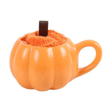 Load image into Gallery viewer, Pumpkin Shaped Mug and Socks Set
