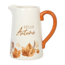 Load image into Gallery viewer, 17cm Hello Autumn Ceramic Flower Jug
