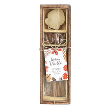 Load image into Gallery viewer, Autumn Acorn Warm Vanilla Incense Gift Set
