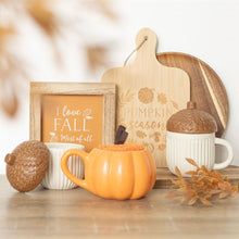 Load image into Gallery viewer, Pumpkin Shaped Mug and Socks Set
