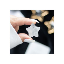 Load image into Gallery viewer, Clear Quartz Crystal Star in a Bag
