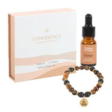 Load image into Gallery viewer, Confidence Tiger&#39;s Eye Crystal Essential Oil Bracelet
