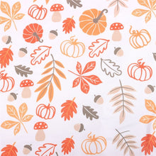 Load image into Gallery viewer, Autumn Leaves and Pumpkins Apron
