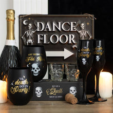 Load image into Gallery viewer, Til Death Do Us Party Champagne Flute Set
