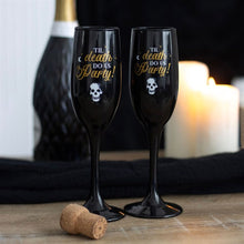 Load image into Gallery viewer, Til Death Do Us Party Champagne Flute Set
