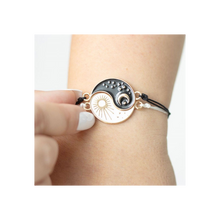 Load image into Gallery viewer, Pair of Yin Yang Best Friend Charm Bracelets
