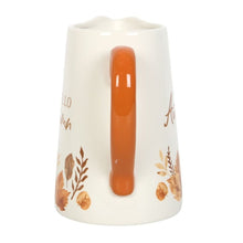 Load image into Gallery viewer, 17cm Hello Autumn Ceramic Flower Jug
