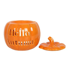 Load image into Gallery viewer, Hello Autumn Pumpkin Oil Burner
