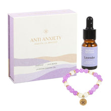 Load image into Gallery viewer, Anti-Anxiety Amethyst Crystal Essential Oil Bracelet
