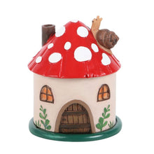 Load image into Gallery viewer, Mushroom House Resin Incense Cone Burner
