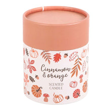 Load image into Gallery viewer, Autumn Leaves Cinnamon &amp; Orange Candle
