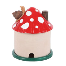 Load image into Gallery viewer, Mushroom House Resin Incense Cone Burner
