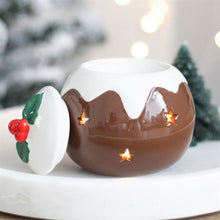 Load image into Gallery viewer, Christmas Pudding Oil Burner
