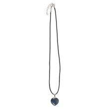 Load image into Gallery viewer, Lapis Lazuli Healing Crystal Heart Necklace
