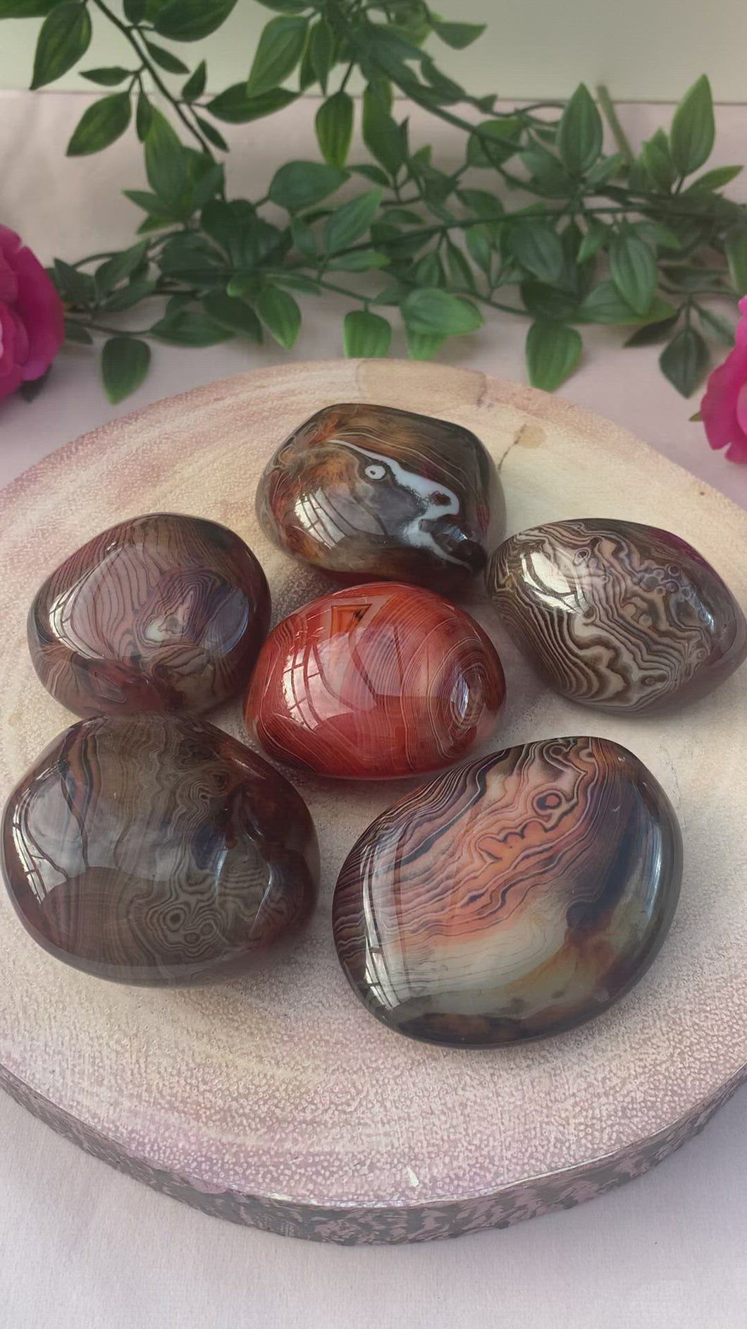 Sardonyx Palm stones