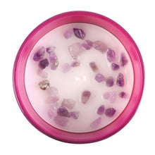 Load image into Gallery viewer, Aquarius Bergamot &amp; Mandarin Gemstone Zodiac Candle
