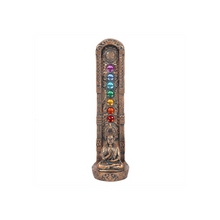 Load image into Gallery viewer, Chakra and Buddha Incense Holder
