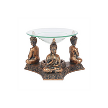 Load image into Gallery viewer, Bronze Buddha Oil Burner
