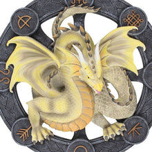 Load image into Gallery viewer, Mabon Dragon Resin Wall Plaque by Anne Stokes
