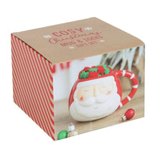 Load image into Gallery viewer, Santa Mug and Socks Set
