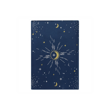 Load image into Gallery viewer, Crescent Moon Velvet Notebook
