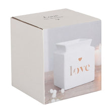 Load image into Gallery viewer, White Love Cut Out Oil Burner
