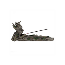 Load image into Gallery viewer, Green Man Incense Stick Holder
