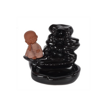 Load image into Gallery viewer, Buddha Waterfall Backflow Incense Burner
