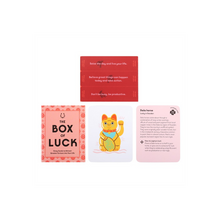 Load image into Gallery viewer, The Box of Luck Tarot Cards
