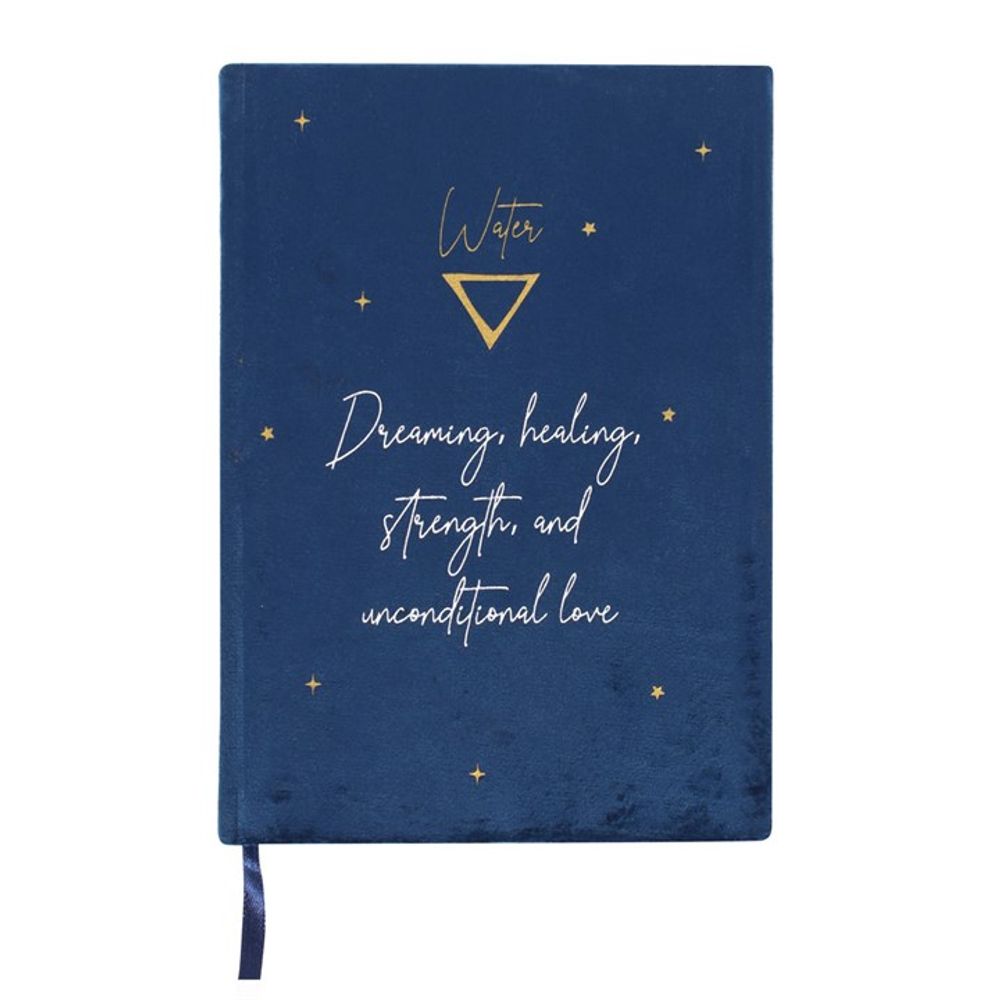 Water Element Velvet A5 Notebook