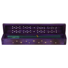 Load image into Gallery viewer, Star Wooden Bergamot Incense Box Set
