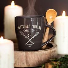 Load image into Gallery viewer, Witches Brew Coffee Co. Mug and Spoon Set
