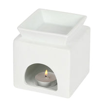 Load image into Gallery viewer, White Love Cut Out Oil Burner
