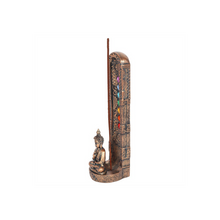 Load image into Gallery viewer, Chakra and Buddha Incense Holder
