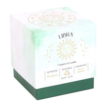 Load image into Gallery viewer, Libra Sweet Jasmine Gemstone Zodiac Candle
