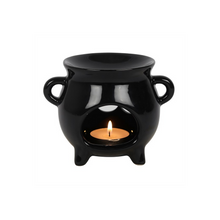 Load image into Gallery viewer, Triple Moon Cauldron Oil Burner
