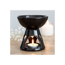 Load image into Gallery viewer, Black Deep Bowl Oil Burner
