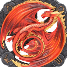 Load image into Gallery viewer, Beltane Dragon Resin Wall Plaque by Anne Stokes
