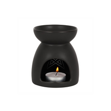 Load image into Gallery viewer, Black Pentagram Cut Out Oil Burner
