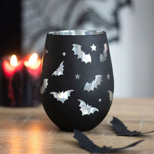 Load image into Gallery viewer, Bat Stemless Wine Glass
